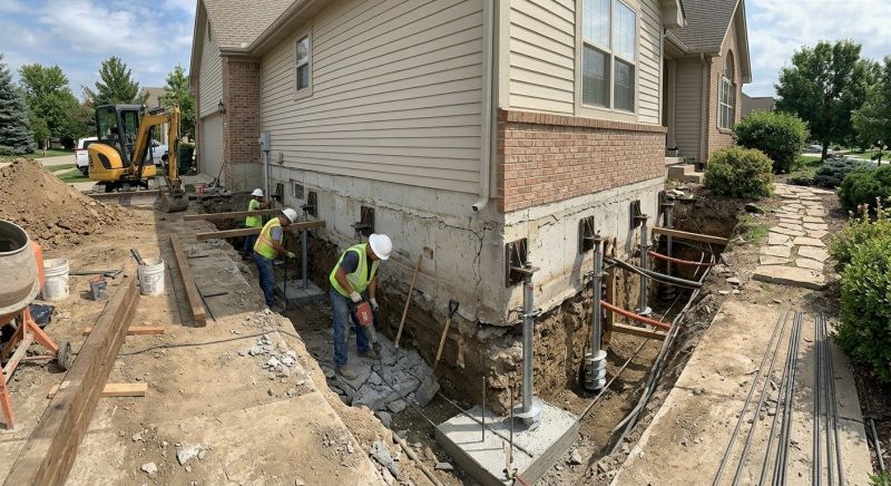 House Underpinning in Portage County, OH