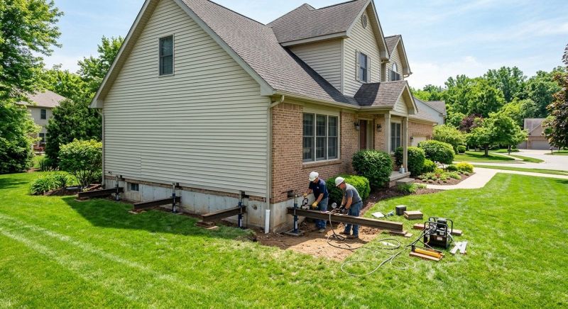 Settling Foundation Service in Barberton, OH