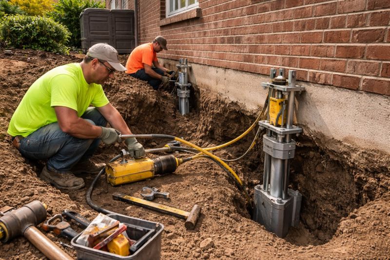 Settling Foundation Service in Ravenna, OH