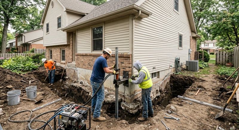 Settling Foundation Service in Summit County, OH