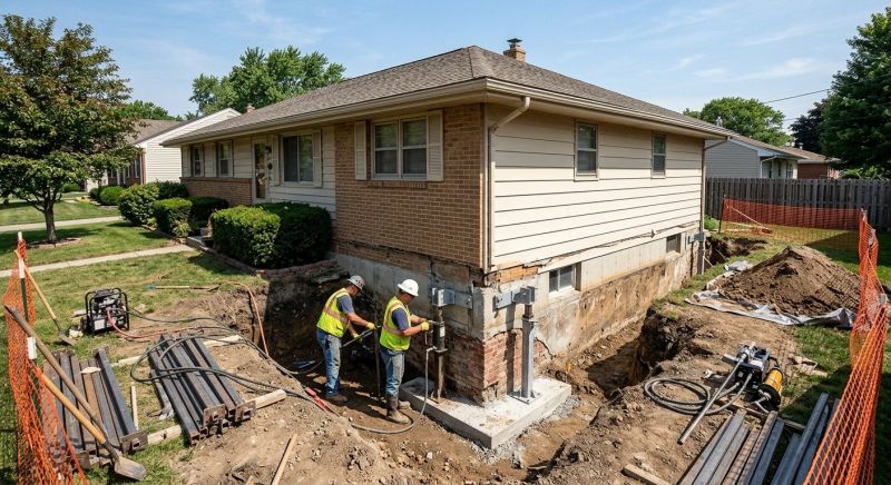 Structural Foundation Repair in Hudson, OH