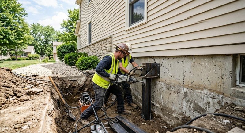 Structural Foundation Repair in Kent, OH