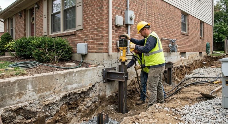 Structural Foundation Repair in North Benton, OH
