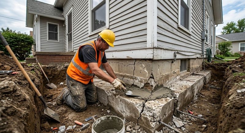 Structural Foundation Repair in Uniontown, OH