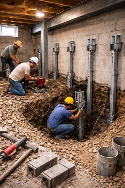 Structural Underpinning in Portage County, OH