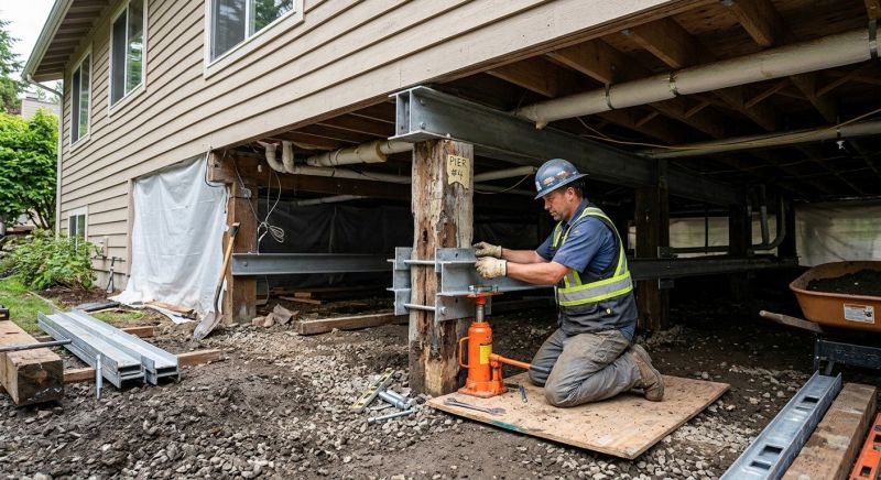 Structural Underpinning in Portage County, OH